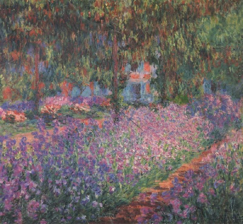 Claude Monet The Artist's Garden at Giverny France oil painting art